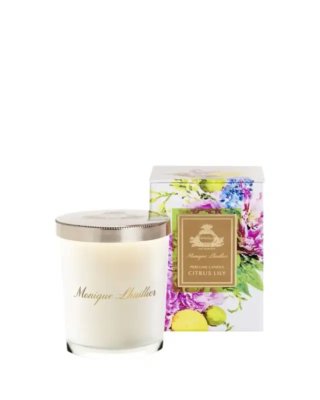 Agraria Monique Lhuillier Citrus Lily Perfume Candle, 7 oz.