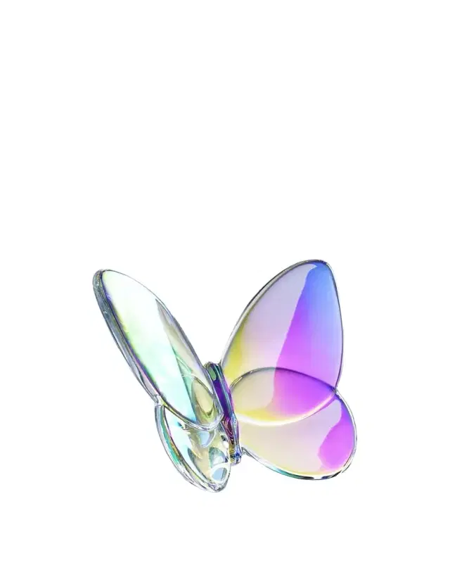 2.5" Lucky Crystal Iridescent Butterfly
