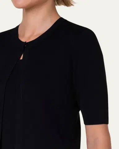 Akris punto Half-Sleeve Short Cardigan | Thumbnail 5 Akris punto Half-Sleeve Short Cardigan | Thumbnail 5