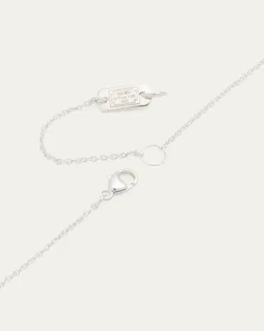 Ippolita Mini Pendant Necklace in Sterling Silver with Diamonds | Thumbnail 4 Ippolita Mini Pendant Necklace in Sterling Silver with Diamonds | Thumbnail 4