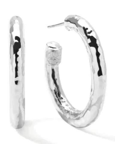 Ippolita Small Hoop Earrings in Sterling Silver | Thumbnail 6