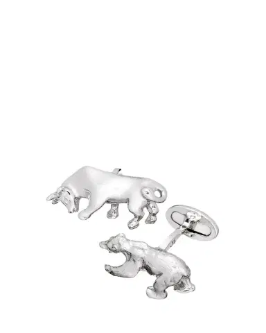 Jan Leslie Bull and Bear Cuff Links | Thumbnail 1