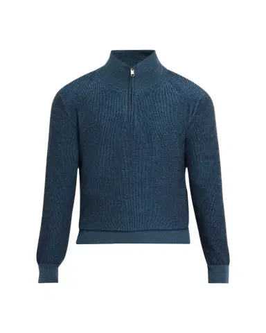 Brioni Men's Cashmere Quarter-Zip Sweater | Thumbnail 1