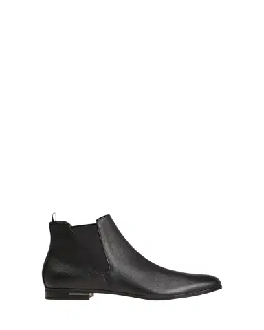Prada Saffiano Leather Chelsea Boots | Thumbnail 1