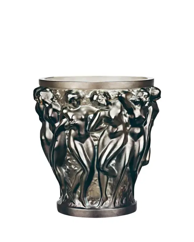 Lalique Bacchantes Bronze Vase