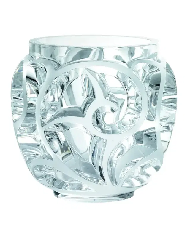 Lalique Tourbillions Clear Vase