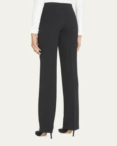 Akris Carol Classic Flat-Front Pants | Thumbnail 3