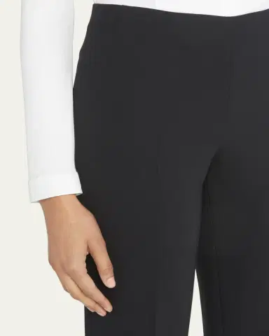 Akris Carol Classic Flat-Front Pants | Thumbnail 5