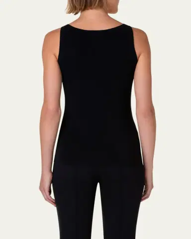 Akris punto Knitted Wool Tank | Thumbnail 3 Akris punto Knitted Wool Tank | Thumbnail 3