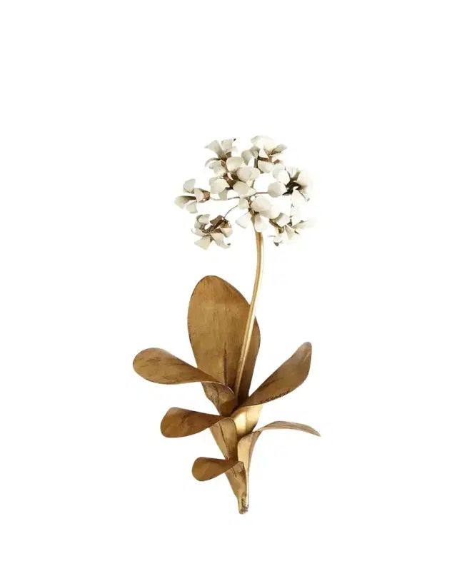 Tommy Mitchell Original Gilded Primula Study on Linen