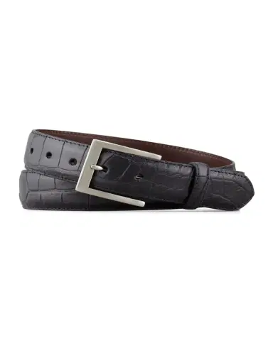 W. Kleinberg Matte Alligator Belt | Thumbnail 5