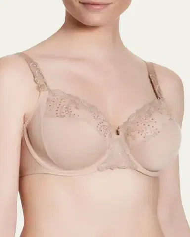 Simone Pérèle Delice Floral-Embroidered Full Cup Bra | Thumbnail 4 Simone Pérèle Delice Floral-Embroidered Full Cup Bra | Thumbnail 4