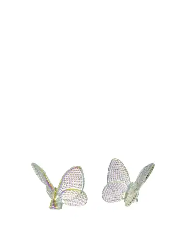 Baccarat 2.5" Lucky Crystal Iridescent Diamante Butterfly | Thumbnail 1