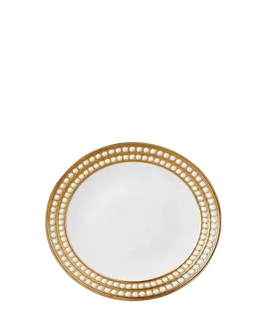 L'Objet Perlee Gold Dessert Plate | Thumbnail 1