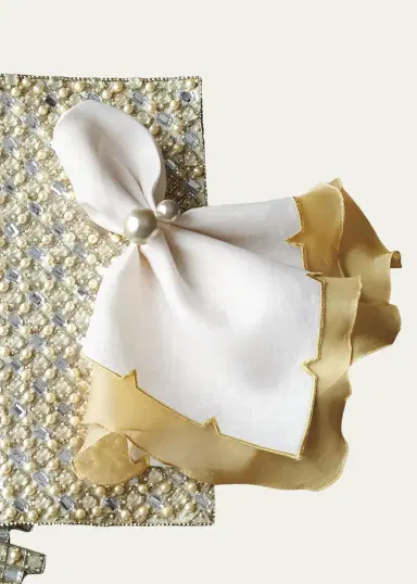 Kim Seybert Pearl Napkin Ring | Thumbnail 2