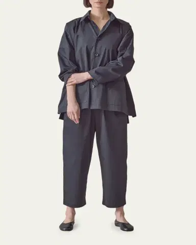 Eskandar Wide Button-Down Shirt | Thumbnail 7 Eskandar Wide Button-Down Shirt | Thumbnail 7