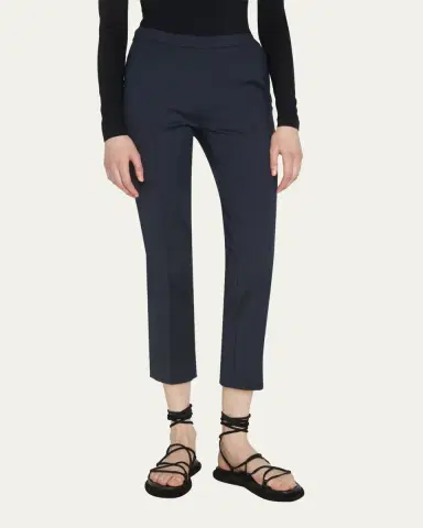 Akris punto Franca Mid-Rise Cropped Pants | Thumbnail 2 Akris punto Franca Mid-Rise Cropped Pants | Thumbnail 2