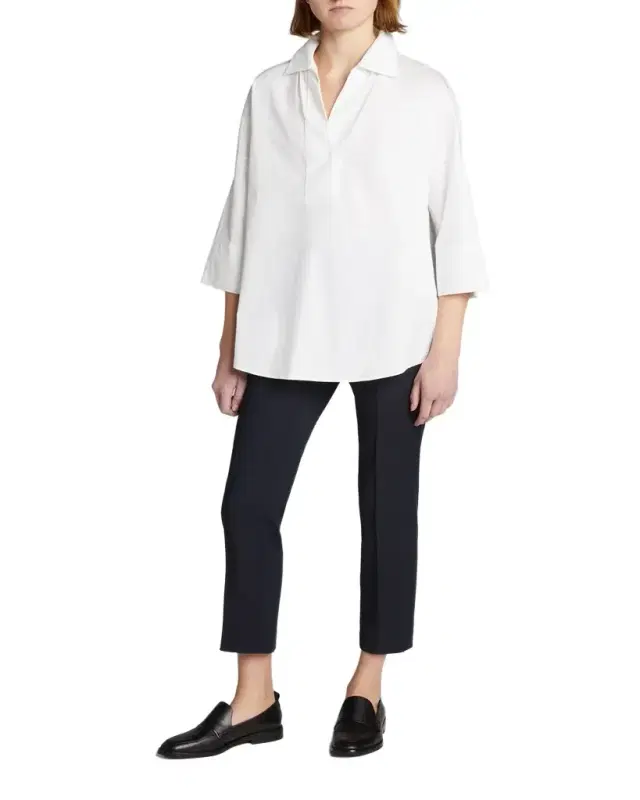Franca Mid-Rise Cropped Pants