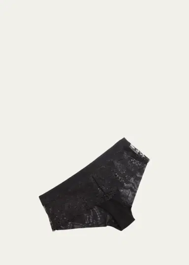 Simone Pérèle Wish Lace Boyshorts | Thumbnail 2 Simone Pérèle Wish Lace Boyshorts | Thumbnail 2