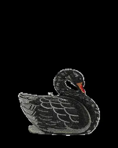 Judith Leiber Couture Swan Crystal Minaudiere | Thumbnail 2 Judith Leiber Couture Swan Crystal Minaudiere | Thumbnail 2