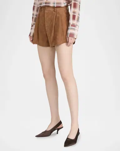 Frame The Suede Utility Shorts | Thumbnail 6 Frame The Suede Utility Shorts | Thumbnail 6
