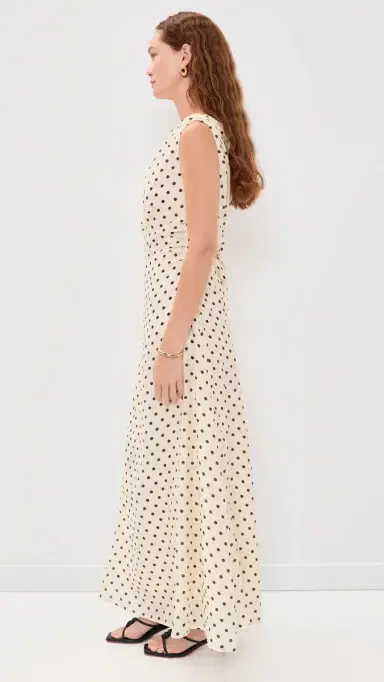 VRG GRL Yvonne Maxi Dress Polka Dot | Thumbnail 4 VRG GRL Yvonne Maxi Dress Polka Dot | Thumbnail 4