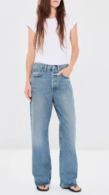 AGOLDE Petite Vintage Loose Jeans OUTBREAK 33 | Thumbnail 5