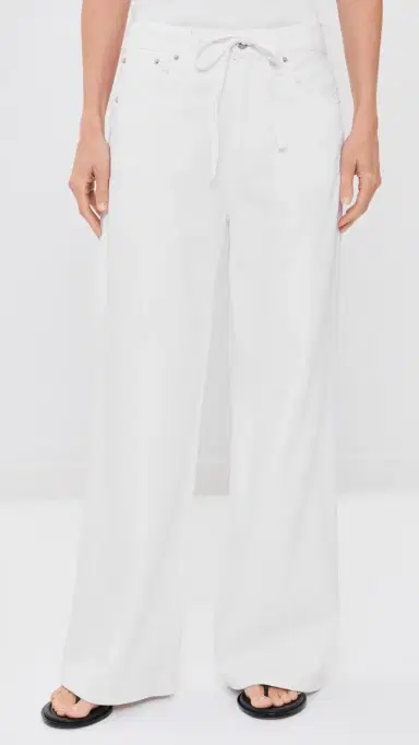 Madewell Ultimate Wide Petite Jeans Tile White 31 | Thumbnail 2