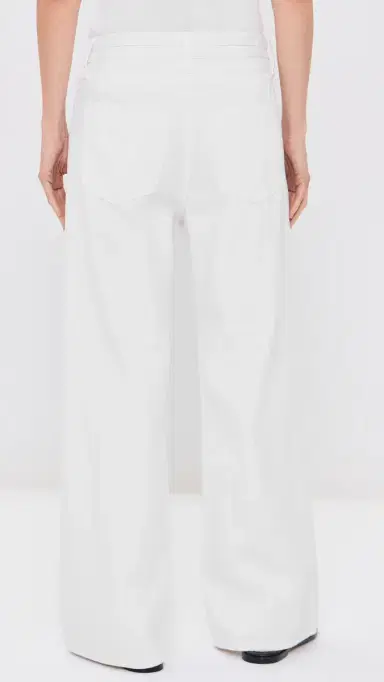 Madewell Ultimate Wide Petite Jeans Tile White 31 | Thumbnail 3