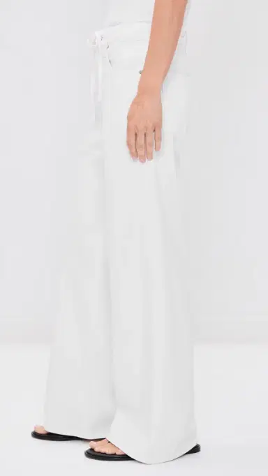 Madewell Ultimate Wide Petite Jeans Tile White 31 | Thumbnail 4