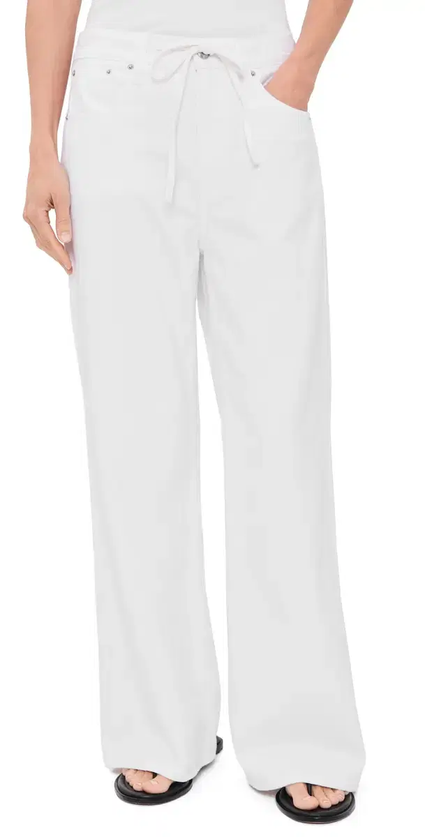 Madewell Ultimate Wide Petite Jeans Tile White