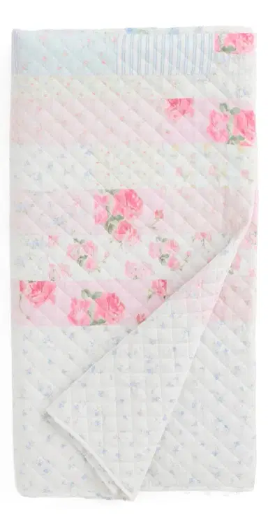 LoveShackFancy American Flag Quilt Americana Patchwork One Size | Thumbnail 1