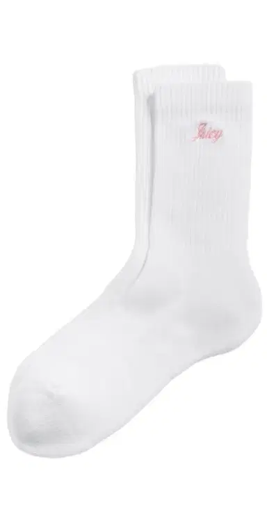 Sporty & Rich Juicy Script Socks | Thumbnail 1