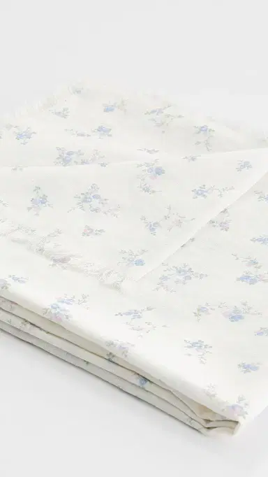 LoveShackFancy Iko Beach Throw Atlantic Shore One Size | Thumbnail 4