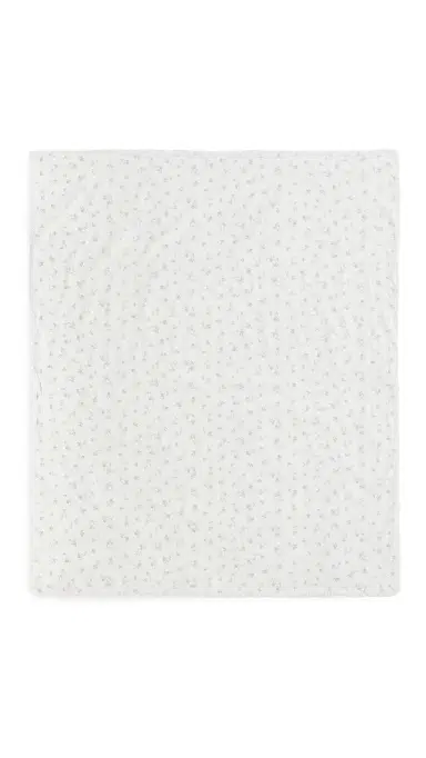 LoveShackFancy Iko Beach Throw Atlantic Shore One Size | Thumbnail 5