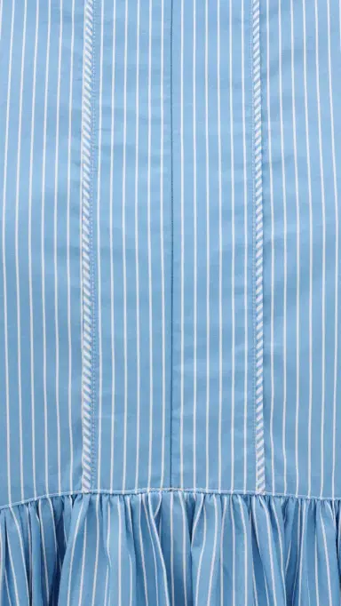 Aknvas Kate Poplin Dress Blue / White | Thumbnail 6