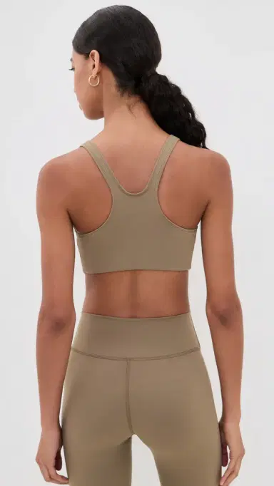 Sporty & Rich erif Logo ports Bra and White | Thumbnail 3 Sporty & Rich erif Logo ports Bra and White | Thumbnail 3