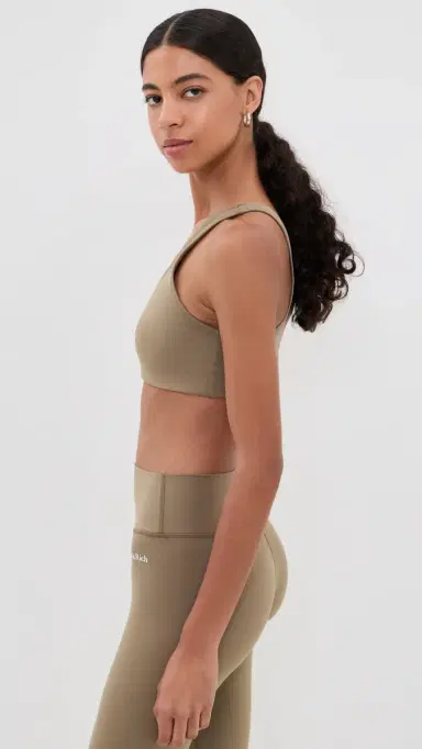 Sporty & Rich erif Logo ports Bra and White | Thumbnail 4 Sporty & Rich erif Logo ports Bra and White | Thumbnail 4