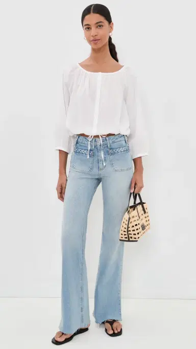 PAIGE Kinzie Top White S | Thumbnail 5 PAIGE Kinzie Top White S | Thumbnail 5