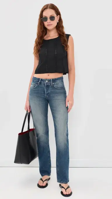 Madewell Embroidered Lace-Insert Top | Thumbnail 5 Madewell Embroidered Lace-Insert Top | Thumbnail 5