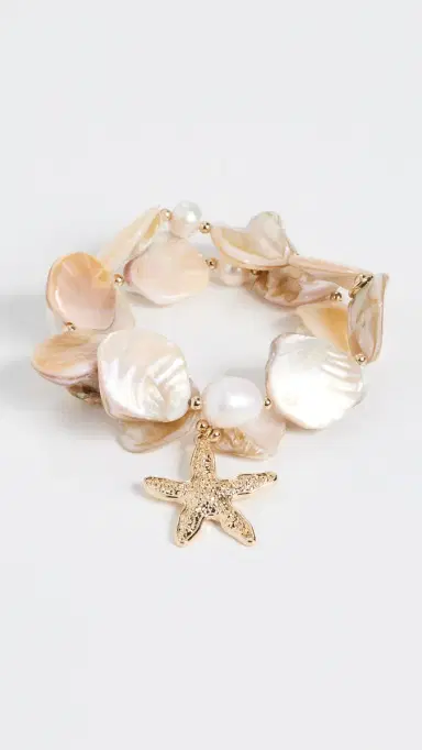 Ettika True Shell Bracelet Set Gold | Thumbnail 2 Ettika True Shell Bracelet Set Gold | Thumbnail 2