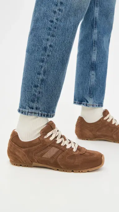 ALOHAS Tb.56 Suede Sneakers Brown 42 | Thumbnail 3
