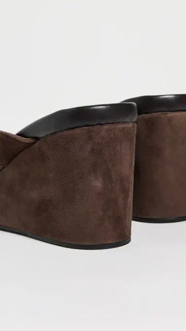 Tony Bianco Avanti Wedge Sandals Espresso Suede 7 | Thumbnail 4 Tony Bianco Avanti Wedge Sandals Espresso Suede 7 | Thumbnail 4