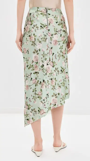 Alice + Olivia Maeve Asymmetrical Slip Skirt | Thumbnail 3 Alice + Olivia Maeve Asymmetrical Slip Skirt | Thumbnail 3