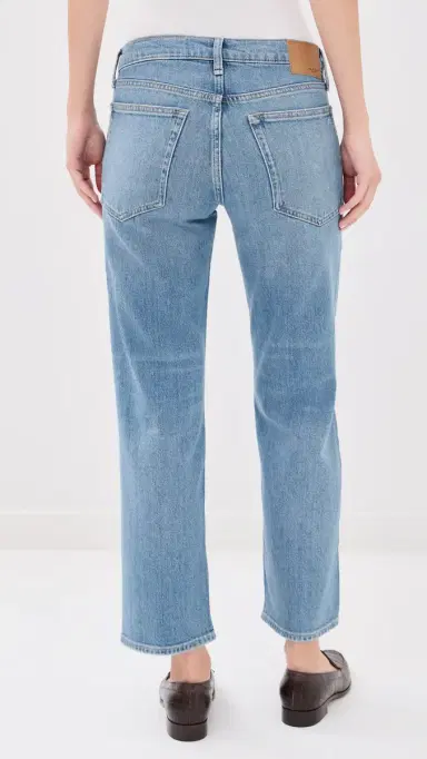 rag & bone Harlow Low Rise Ankle Straight Jeans Sherman | Thumbnail 3