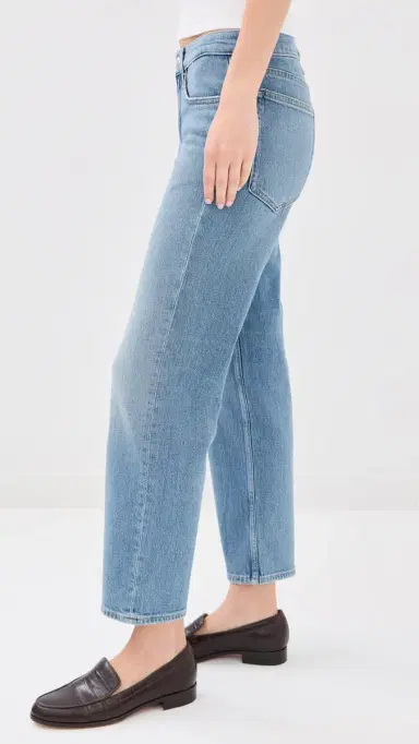 rag & bone Harlow Low Rise Ankle Straight Jeans Sherman | Thumbnail 4