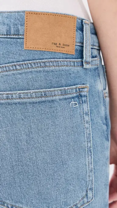 rag & bone Harlow Low Rise Ankle Straight Jeans Sherman | Thumbnail 6