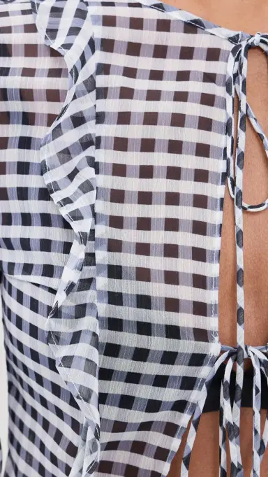 LIONESS Barely There Tie Top | Thumbnail 6