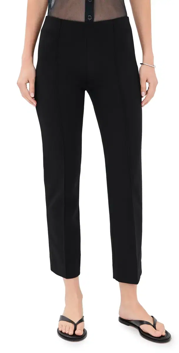 rag & bone Irina Cigarette Pants Black