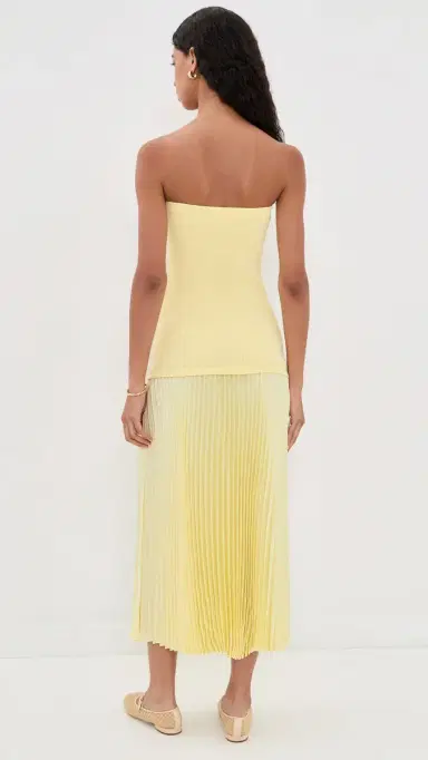 ASTR The Label Selune Dress Yellow | Thumbnail 3 ASTR The Label Selune Dress Yellow | Thumbnail 3